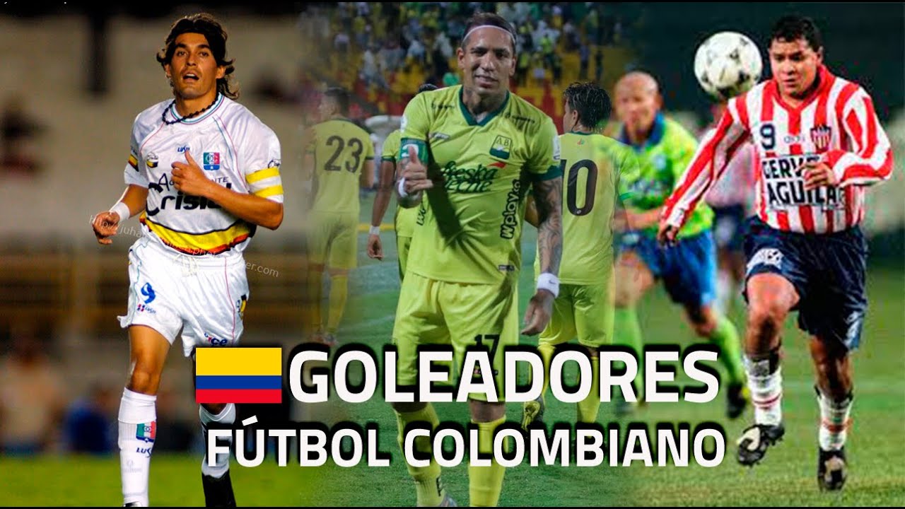 ⚽ MÁXIMOS GOLEADORES del FÚTBOL COLOMBIANO 🇨🇴 YouTube