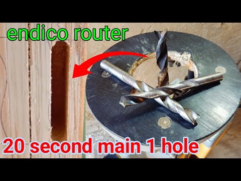 Guide Hole Router Machine How To Make Holes Using Router Machine | Router machine se hole kaise ...