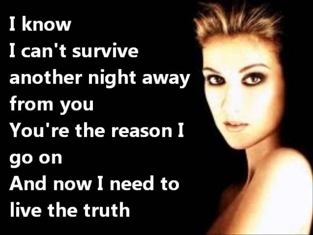 Celine Dion - Aku Menyerah + Lirik class=