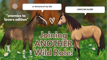 Joining ANOTHER Wild Role *enemies to lovers edition* || Star Stable