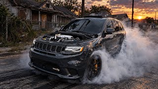 DRIVING MY TRACKHAWK WITH NO HOOD (INSANE WHINE ) POV