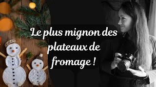 Le plus mignon des plateaux de fromage de Noël :)