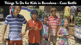 Things To Do for Kids in Barcelona - Casa Batlló | CloudMom