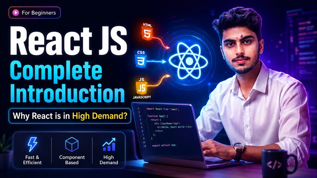 React JS Complete Introduction 2026 | Why React is High in Demand ...