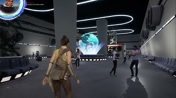 Designing a Sci Fi Central terminal with Unreal Engine 5 1   My Hobby! Finish version