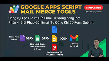 [Mail Merge All-in-one 4] Thiết lập tạo File và Gửi Mail khi có Form Submit
