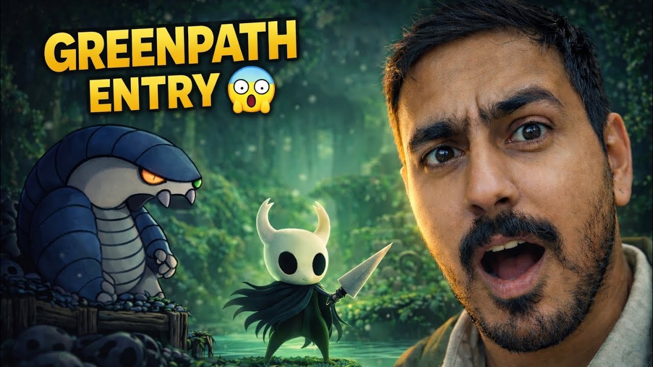 Greenpath Entry 😨 | Soul Catcher Charm Found | Hollow Knight Episode 4 | Noob Gameplay