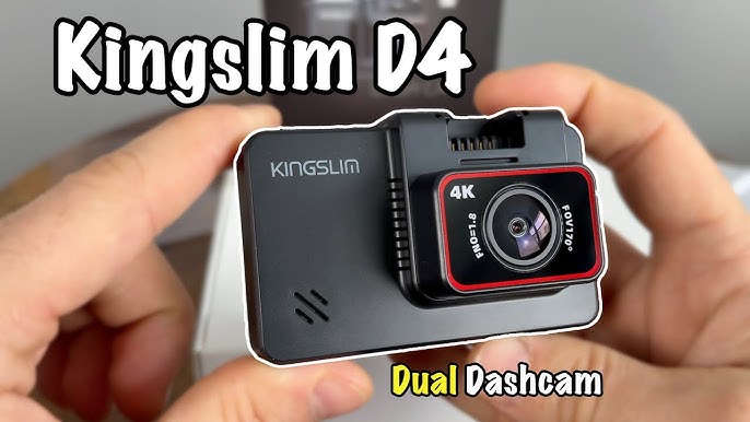 Kingslim D6 dash cam review: Decent video, nice price