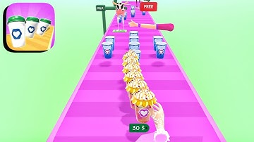 Coffee Stack ​- All Levels Gameplay Android,ios (Levels 158-159)