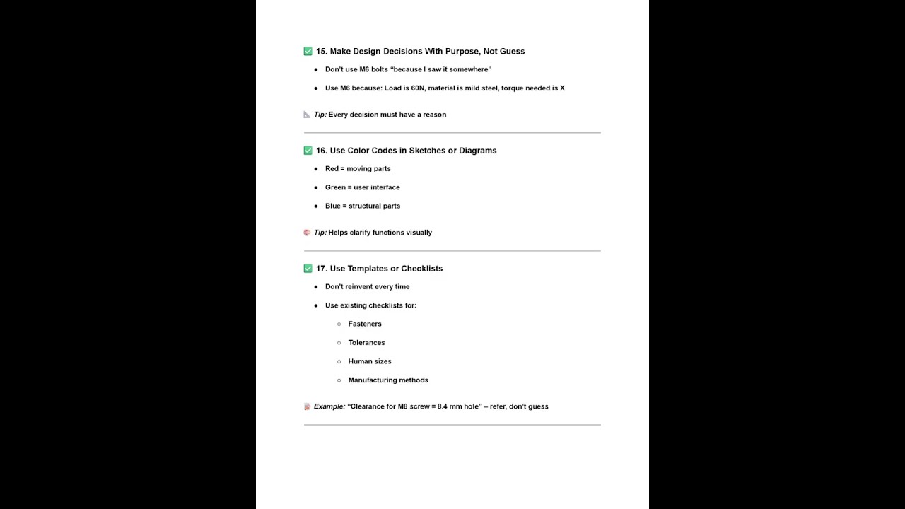 4 Tips Engineering Design Process