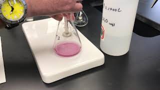 Ca EDTA titration