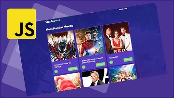 Create Movie App Using Vanilla JavaScript With TMDB | Part 3 |  Javascript Soomaali Project