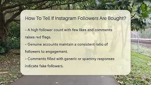 How To Tell If Instagram Followers Are Bought? - Everyday-Networking