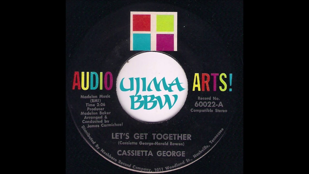 CASSIETTA GEORGE   Let s Get Together   AUDIO ARTS RECORDS   1971