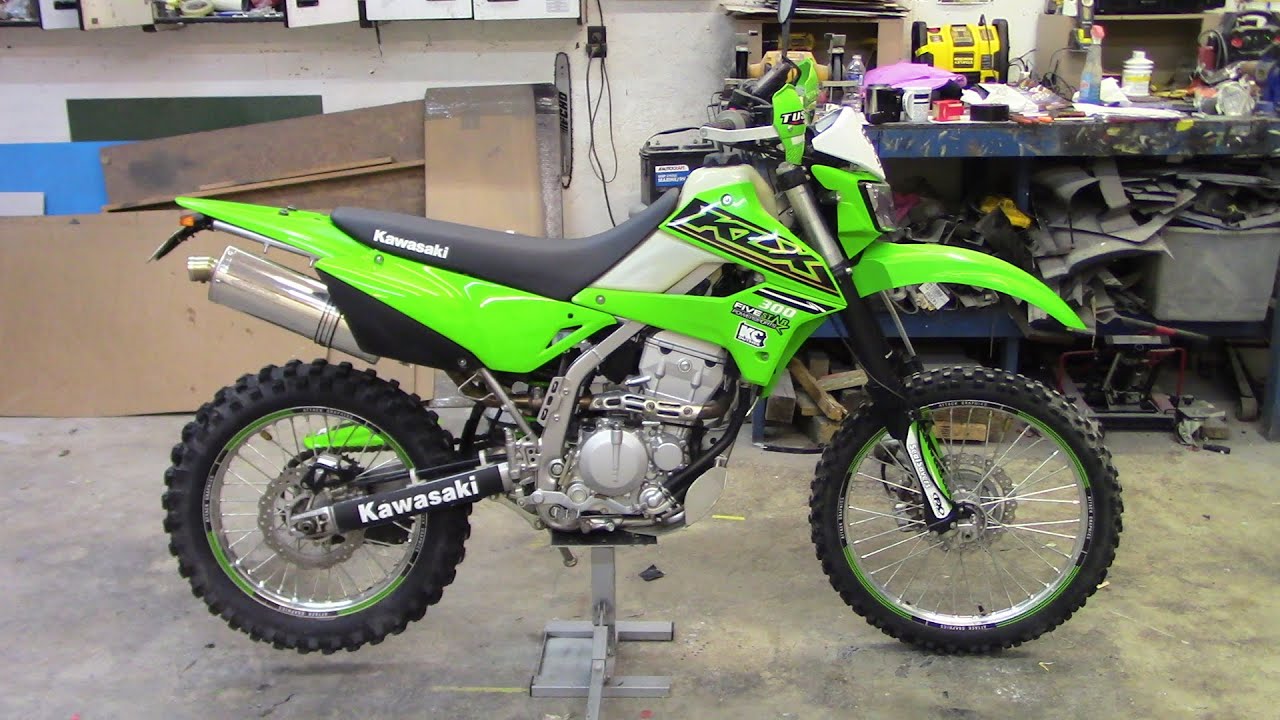Installing 2024 KLX300 plastics on a 2021 KLX300 YouTube