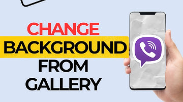How to change background from gallery in viber