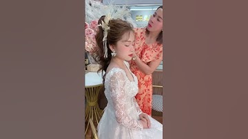 Kiểu tóc đuôi ngựa học viên làm tại lớp cô Hạnh