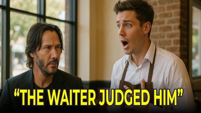 You don't belong here,” the waiter said—then gasped at his name | Keanu reeves kindness story - YouTube