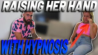 Susceptibility Test For Hypnosis With A Hand Raise