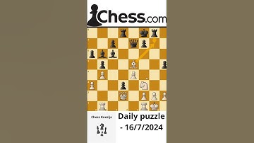 Daily puzzle chess 16/7/2024