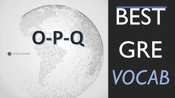 Words That Come Up Multiple Times: O P Q