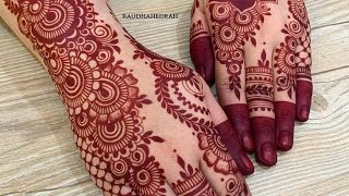 Rakhi Special Mehndi Design ||Full hand Mehndi Designs |Mehndi Ke Design| Cone design #mehndi