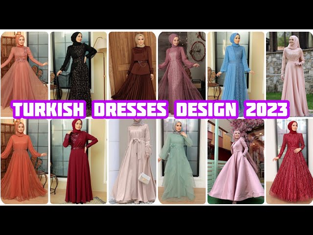 Hijabi dress design | Muslim girls dress design | Turkey dresses | Istanbul  dresses | Abaya dress - YouTube