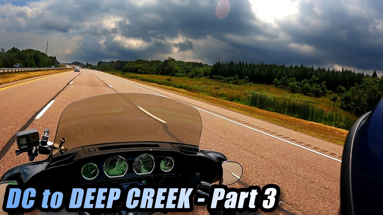 Storm clouds are building: the long, sometimes wet, ride home