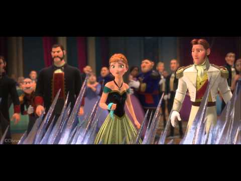 Frozen- Elsa Flees From Arendelle Clip (HD)