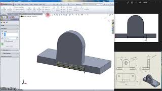 Solidworks Tutorials 5  basic part modelling. Net Worth