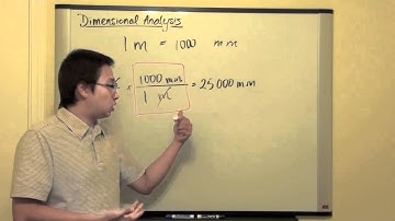 [HD] Dimensional Analysis - Part 3 Making Use of Conversion Factor (New!)