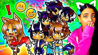 My SIX Brothers?!  Gacha Life Mini Movie Funny Story Reaction