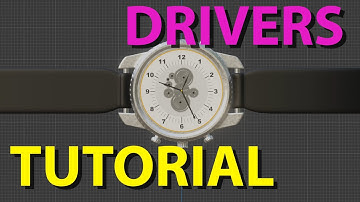 How to work with drivers in Blender!