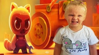 КОТ на машине игра как мультик КОТ на машине игра как мультик