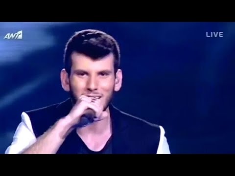 Στέλιος Καρυπίδης - Dangerous | The Voice of Greece - 1st Live Show (S02E13)