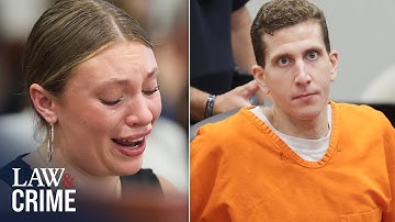 Bryan Kohberger Stares Down Surviving Roommate as She Shakes Through Impact Statement