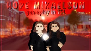 Hope Mikaelson Gameplay in TSL | The Supernatural Legacies | Roblox | FeelingIconic
