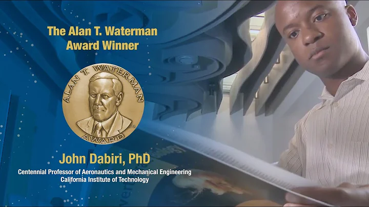 2020 NSF Waterman Awardee John Dabiri