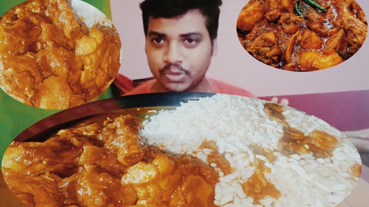 chicken 🍗 chicken kosha মুড়ি Indian food 😋 village food karanjali food chicken leg piece YouTube