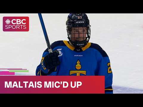 Pwhl Mic'd Up: ‘get Out Of My Way’, Toronto Sceptres’ Emma Maltais | #cbcsports