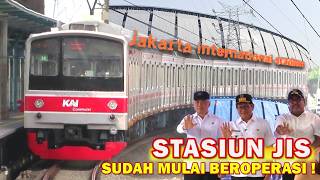 FIRST RUN! 🏟️ Riding Jakarta's Brand New JIS Stadium Commuter Train   Easy Travel Guide!