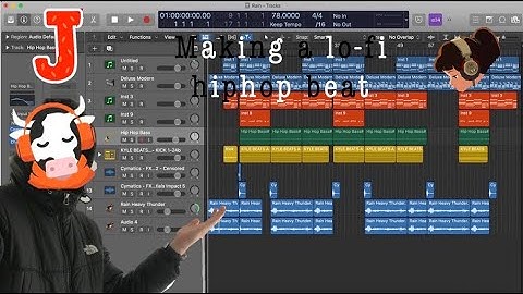 MAKING A SUPER CHILL LO-FI HIP HOP BEAT IN LOGIC PRO X