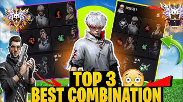 Don’t try these 3 Combo 💀 br rank best character combination  best character skill for br rank 