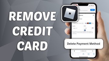 How to Remove Credit Card from Roblox