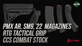 Thril PMX Magazines, RTG Tactical Grip, CCS Competition Stock - SHOT Show 2020