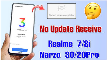 Realme 7/8i/narzo 30/20pro ui 3.0 early access form not showing | UI 3.0 form not receive