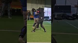 The rarest HEMA technique, the hand slice  #hema #martialarts #sword #shorts  #fencing #martial