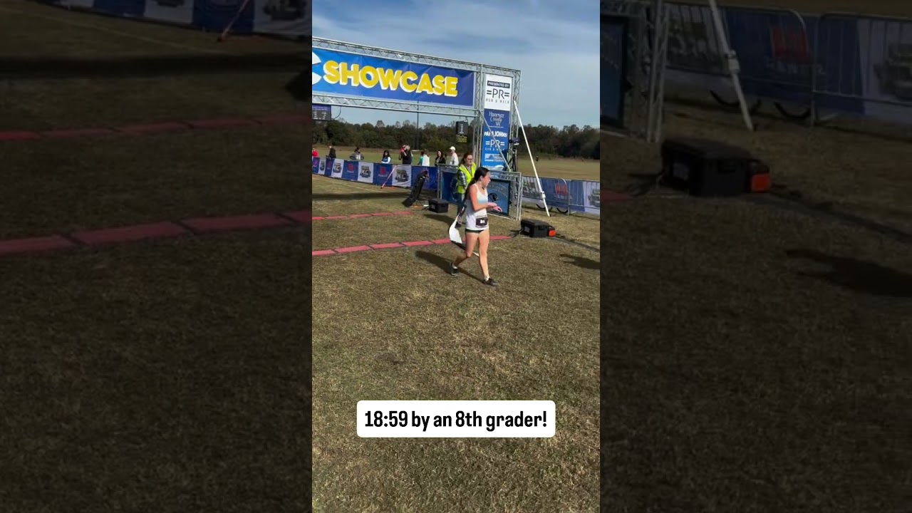 8th grader runs sub-19 minute 5K at VA XC Showcase!
