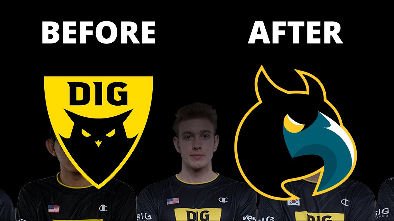 Dignitas Esports Logo Redesign -- Which Is Better? - YouTube