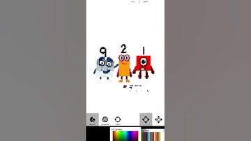 what request mine is 921  #pixel #pixelart #drawing #pixelate #art #pixeling #numberblocks #numbers